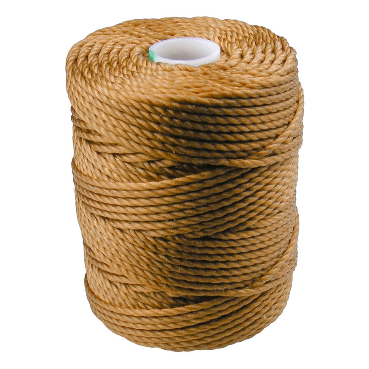 C-Lon Tex 400 Heavy Weight Bead Cord, Gold - 1.0mm, 36 Yard Spool